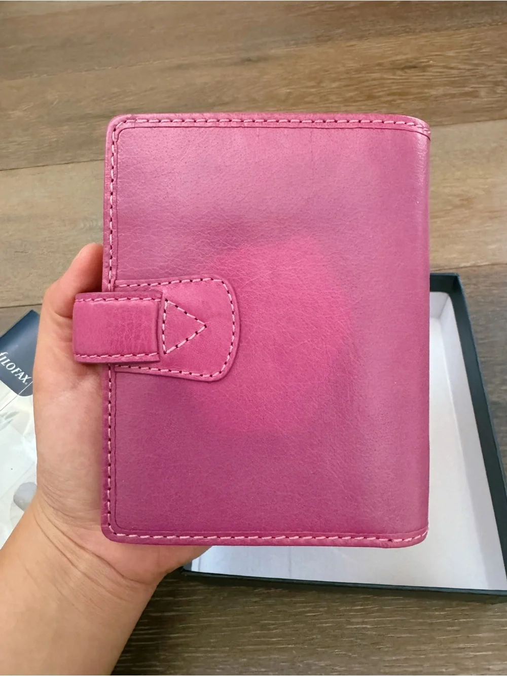 filoFAX Malden Pocket Organiser in Bright Fuchsia